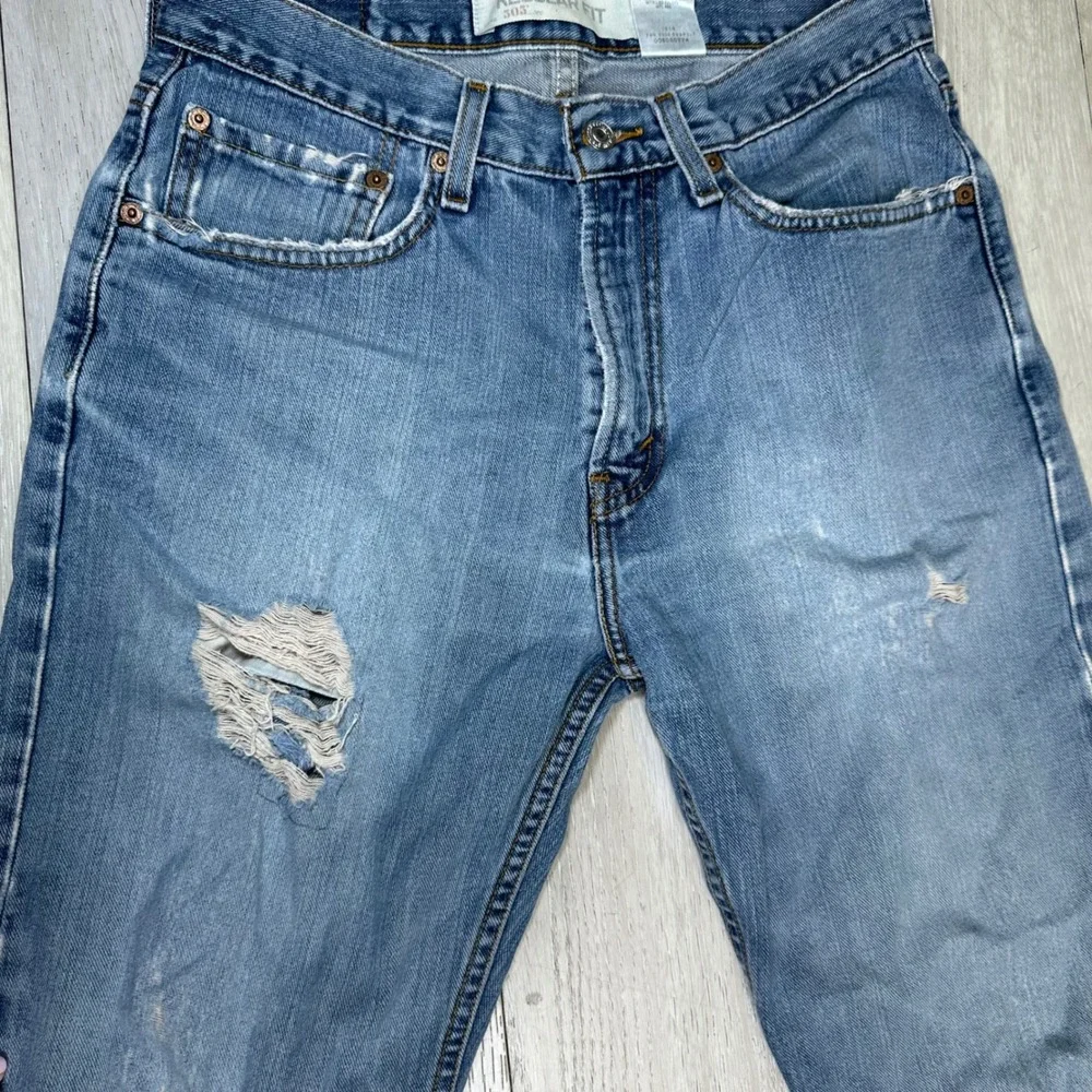 Vintage Levi's 505‎ Regular Fit Jeans W31 L32 Made in Colombia 100% Cotton